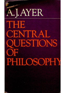 The central questions of philosophy