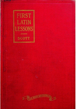 First Latin Lessons 1922 r.