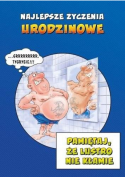 Kartka okolicznościowa Urodziny duża TDF19