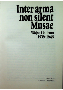 Wojna i kultura 1939 - 1945