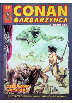 Conan barbarzyńca numer 56 Czerwone kamienie
