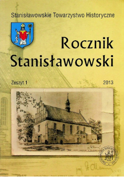 Rocznik Stanisławowski 1 / 2013