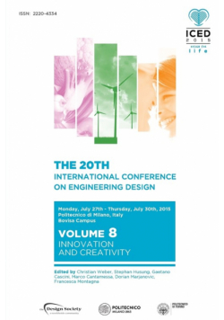 Proceedings of the 20th International Conference on Engineering Design (ICED 15) Volume 8
