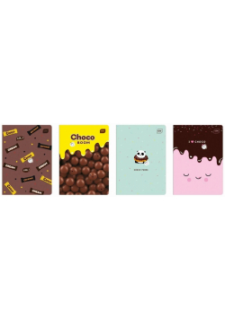 Zeszyt A5/32K kratka zapachowy Chocolate (10szt)