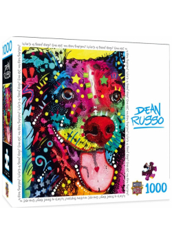 Puzzle 1000 Kolorowy pies, Dean Russo