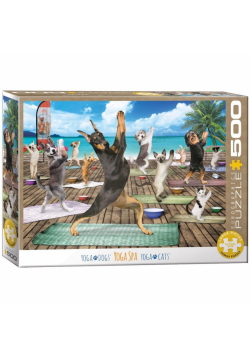 Puzzle 500 Psia joga XXL
