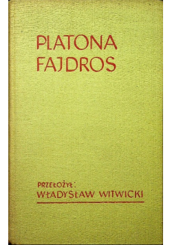 Platona Fajdros