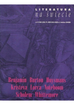 Literatura na świecie nr 3
