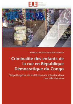 Criminalité des enfants de la rue en république démocratique du congo