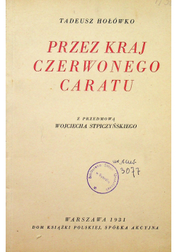Przez kraj czerwonego caratu 1931 r.