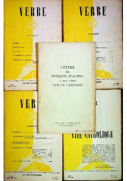 Verbe tom 1 do 4 / Lettre des eveques Italiens