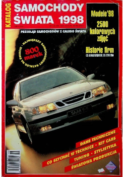 Katalog samochody świata nr  1 / 98