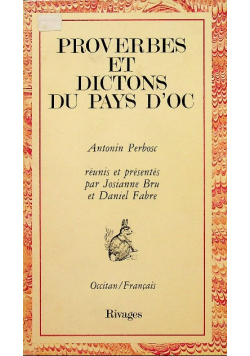 Proverbes et dictons du pays dOc