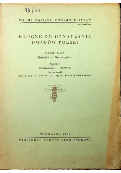 Klucze do oznaczania owadów polski część XXIV zeszyt 67