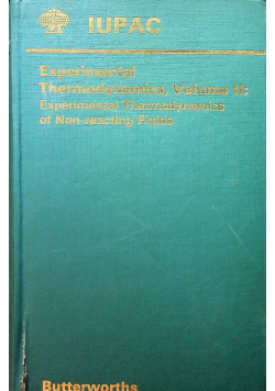 Experimental thermodynamics vol II
