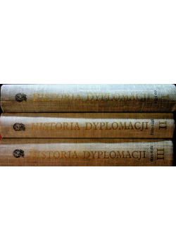 Historia dyplomacji tom 1 do 3