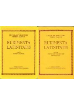 Rudimenta Latinitatis część I i II
