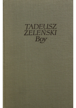 Tadeusz Żeleński Boy