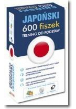 Japoński. 600 fiszek. Trening od podstaw + CD