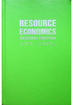 Resource economics second edtion