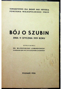 Bój o Szubin 1936