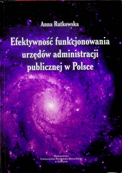 Efektywność funkcjonowania urzędów administracji publicznej w Polsce z CD