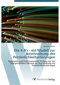 Die 4 A's - ein Modell zur Beschreibung der Persönlichkeitsstörungen