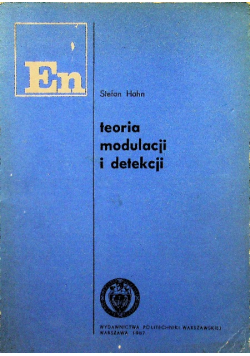 Teoria modulacji i detekcji