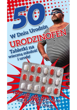Karnet Urodziny 50 Gift-22