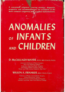 Anomalies of infants and children