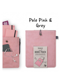 Bookaroo Books & Stuff - etui na książkę - różowe
