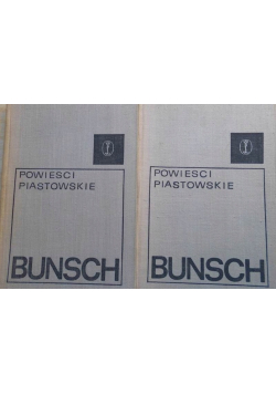 Powieści Piastowskie Rok tysięczny tom I i II