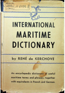 International maritime dictionary