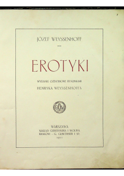 Erotyki 1911 r