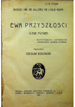Ewa Przyszłości 1922 r.