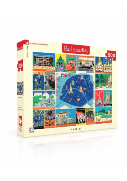Puzzle 500 Paryż, Collage XXL