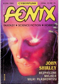 Fenix Nr 8 / 1993 Bezpieczne miejsce wilki płaskowyżu