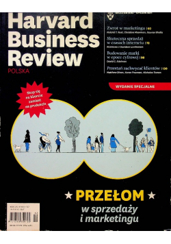 Harvard Business Review Przełom w sprzedaży i marketingu