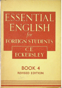 Essential English for Foreign Students