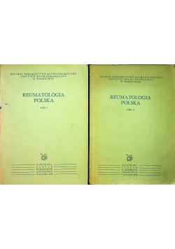 Reumatologia polska tom I i II