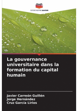 La gouvernance universitaire dans la formation du capital humain