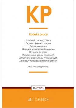 Kodeks pracy oraz ustawy towarzyszące