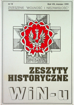 Zeszyty Historyczne WIN - u Nr 12