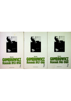 Gombrowicz Dziennik tom od 1 do 3
