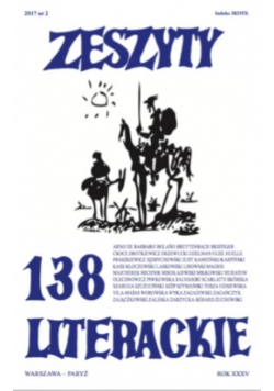 Zeszyty literackie 138