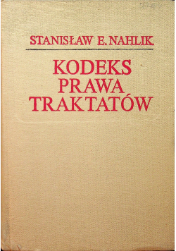 Kodeks prawa traktatów