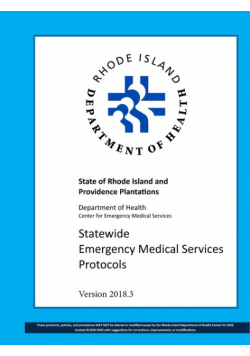 R.I. Statewide EMS Protocols 2018.03