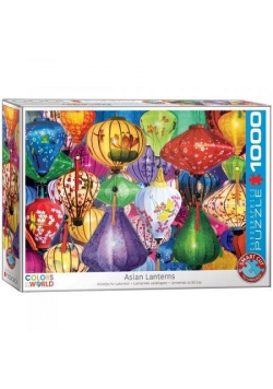 Puzzle 1000 Kolory Świata Azjatyckie lampiony