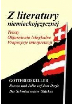 Z literatury niemieckojęz. Gottfried Keller...