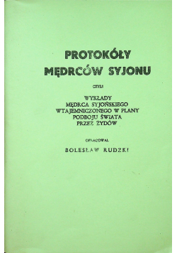 Protokoły Mędrców Syjonu